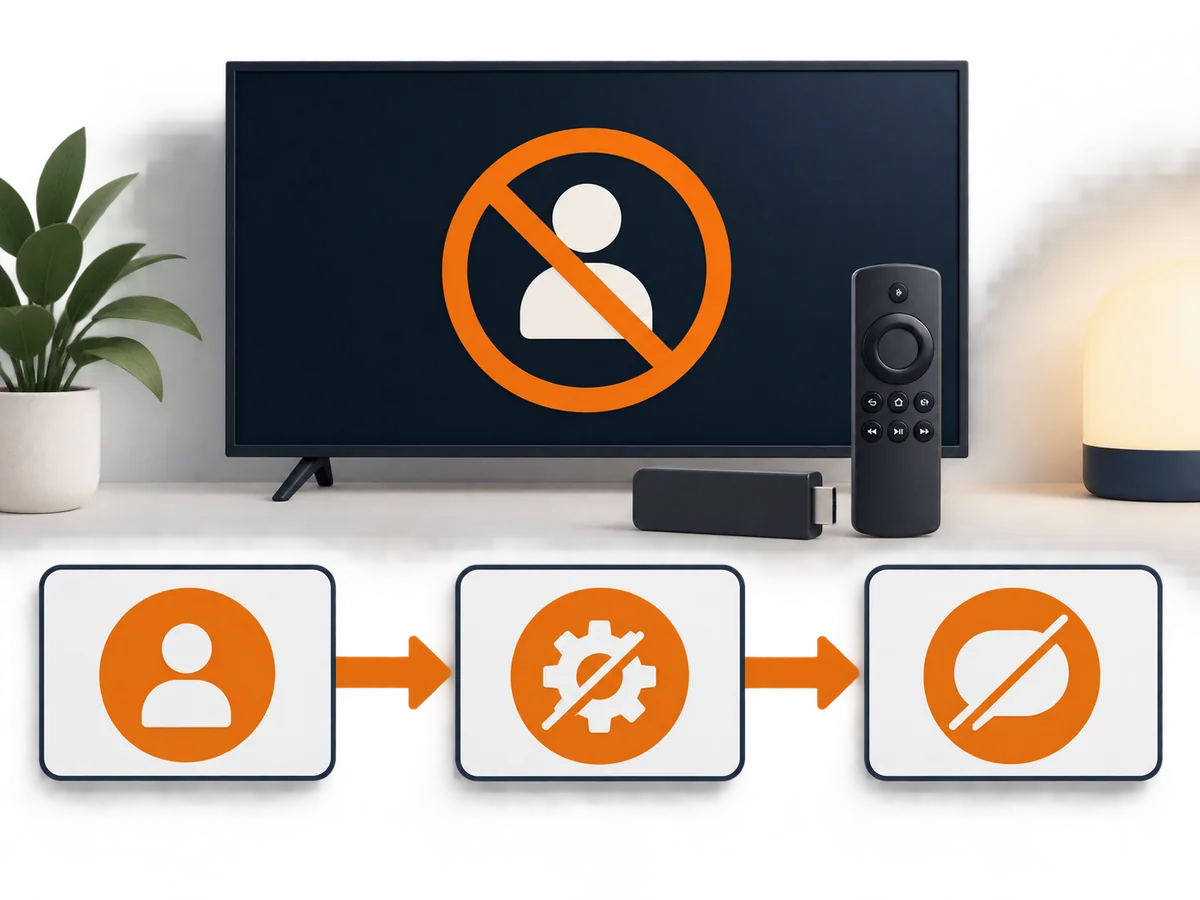 Three blank decision cards are arranged around one central viewing setup.