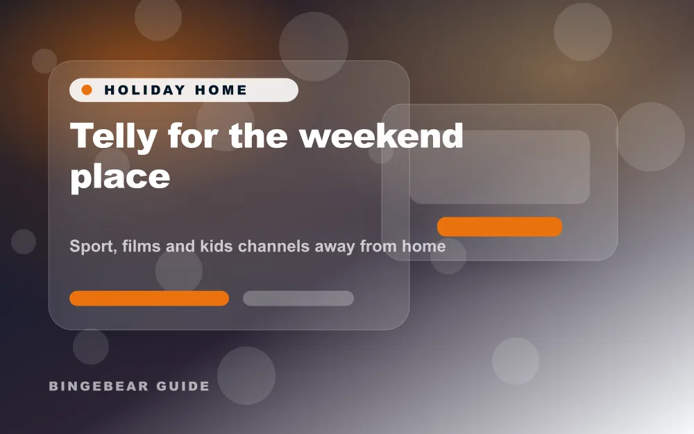 Telly for a holiday home or caravan in Ireland