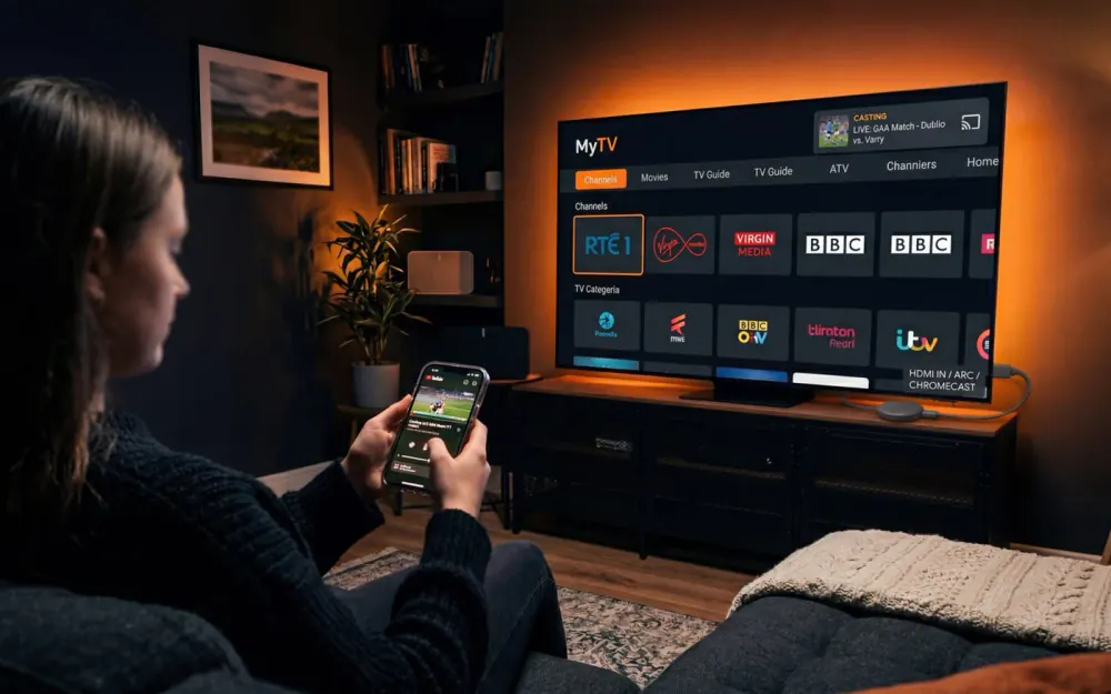 chromecast iptv ireland streaming Ireland