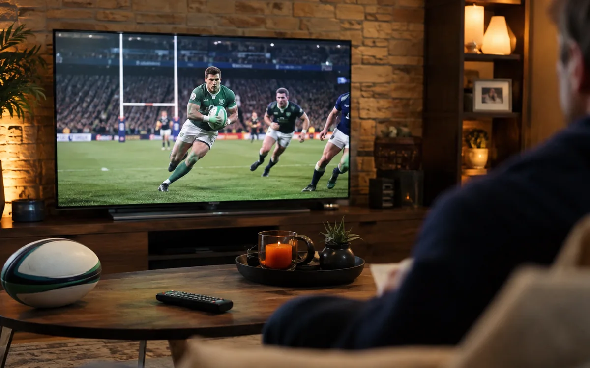 Irish IPTV guide image for Six Nations, URC and Champions Cup in one app