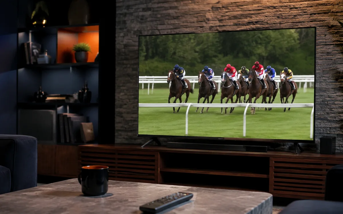 Irish IPTV guide image for Cheltenham, Aintree, the Curragh. A racing year.