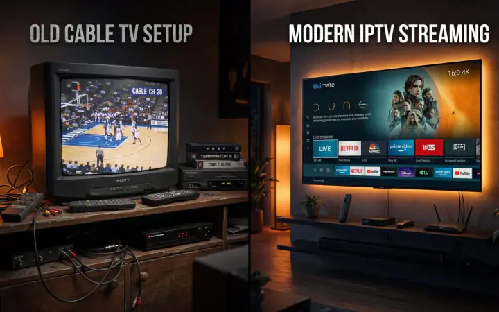 Image du guide IPTV irlandais sur quitter Sky en 2026, étape par étape