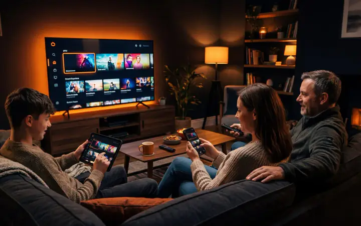 Image du guide IPTV irlandais pour l'essai BingeBear gratuit de 24 h, sans carte bancaire