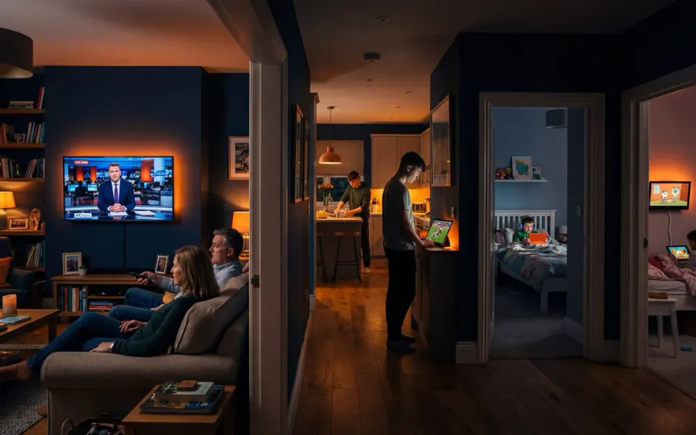 One account - A standard BingeBear IPTV account serves one device only. second-account or bundle-account options are available when your house needs more devices