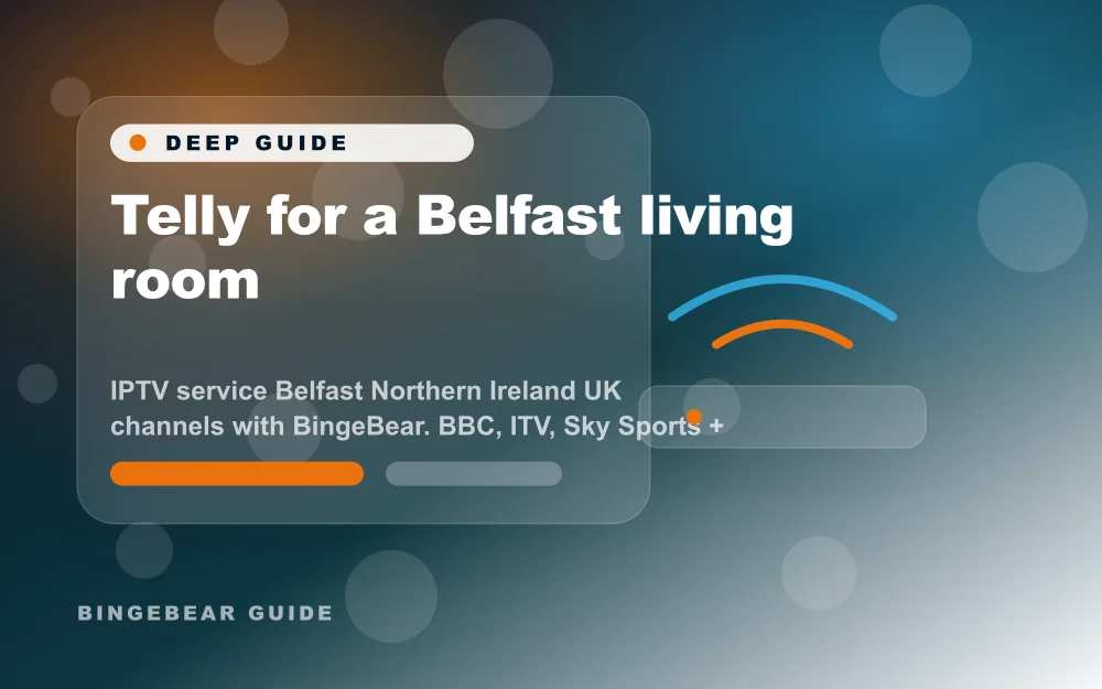 BingeBear viewing setup guide for Belfast households