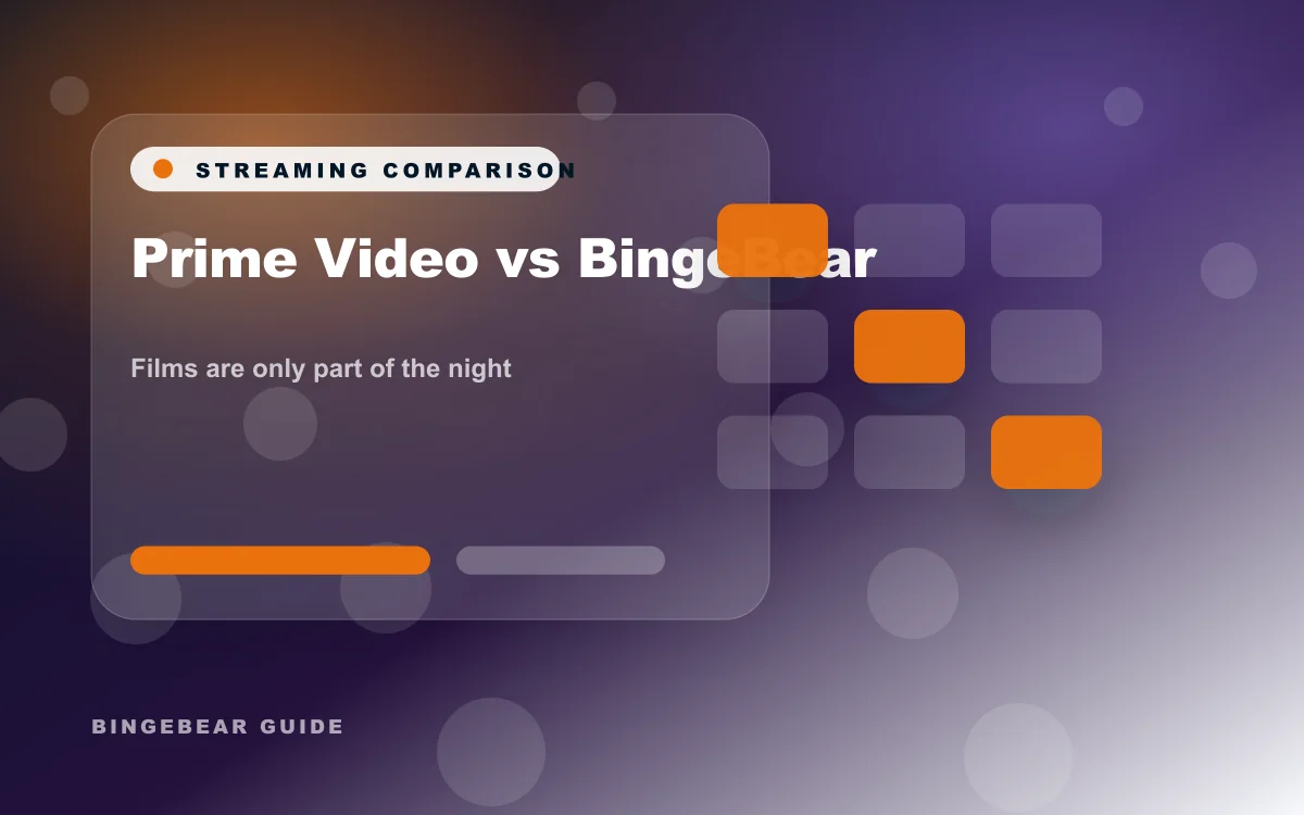Prime Video vs BingeBear for IPTV vs Amazon Prime Ireland: an honest comparison
