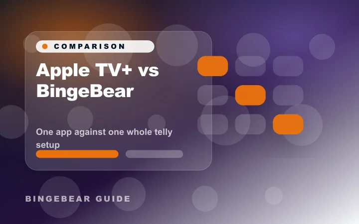 Apple TV+ vs BingeBear pour Apple TV+ face à BingeBear, ce que chacun vous apporte