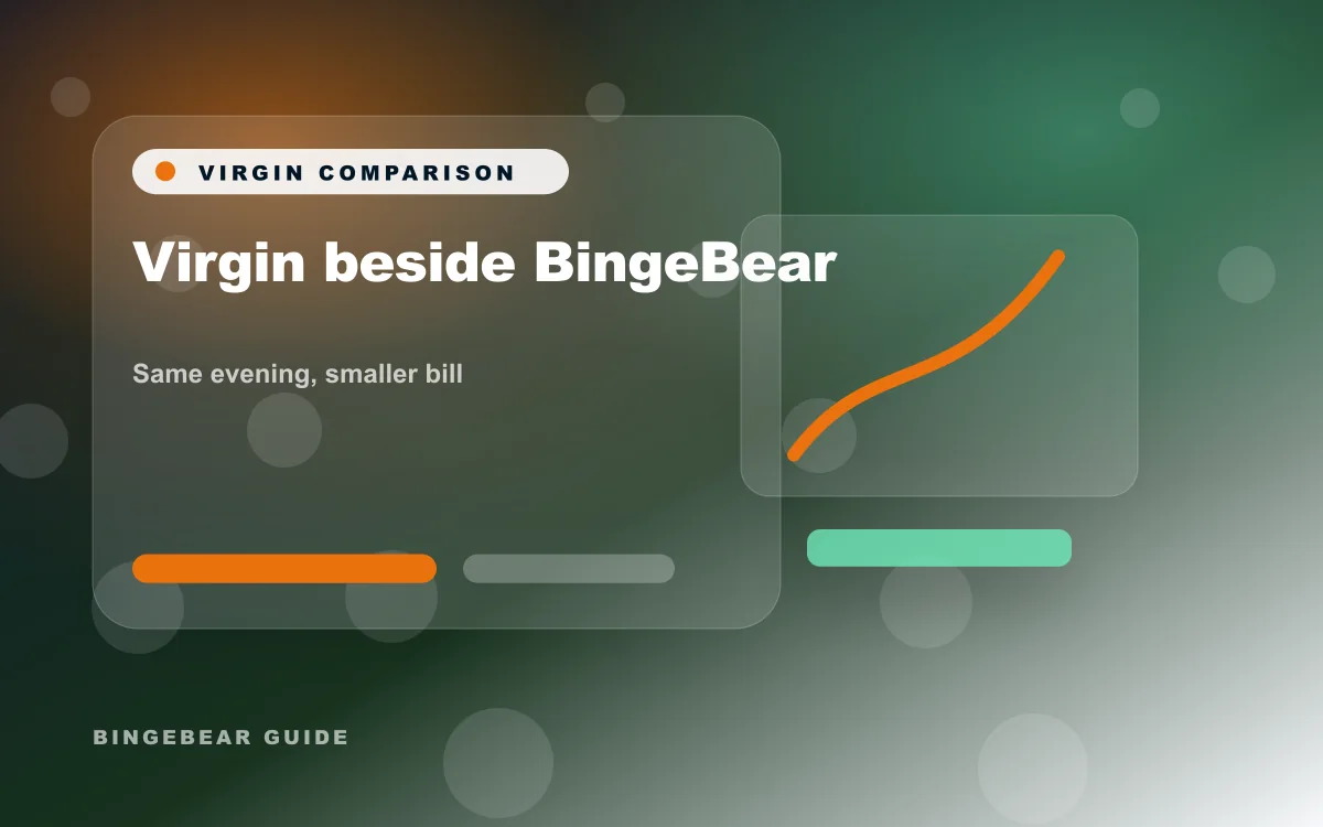 Virgin beside BingeBear for Smarter swap in 2026: Virgin Media or BingeBear?