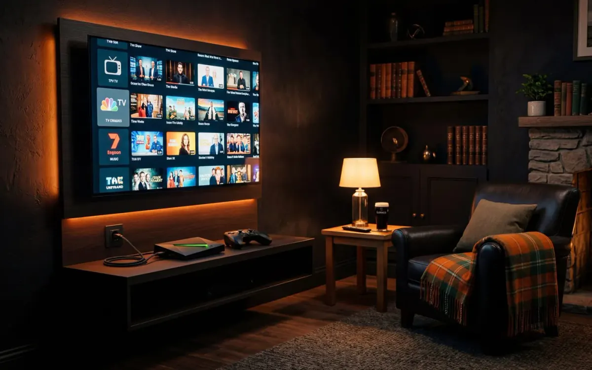 Irish IPTV guide image for Nvidia Shield setup for Irish telly fans