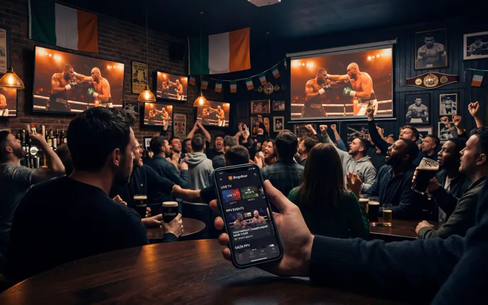 watch boxing PPV IPTV Ireland streaming Ireland