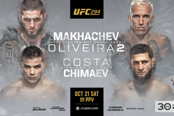 Boxing and UFC fight night on BingeBear
