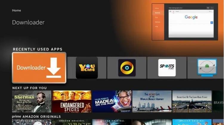Open downloader app