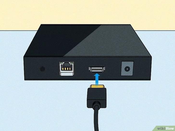 Connect the HDMI cable