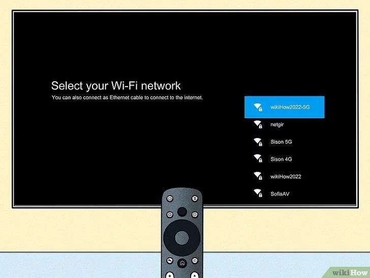 Select Wi-fi