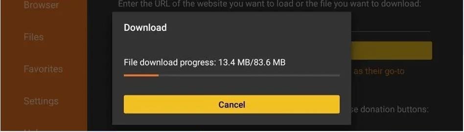 wait downloading