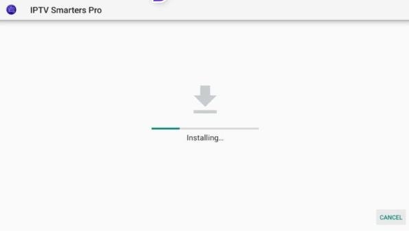 Wait for installation