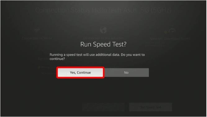 Click Continue