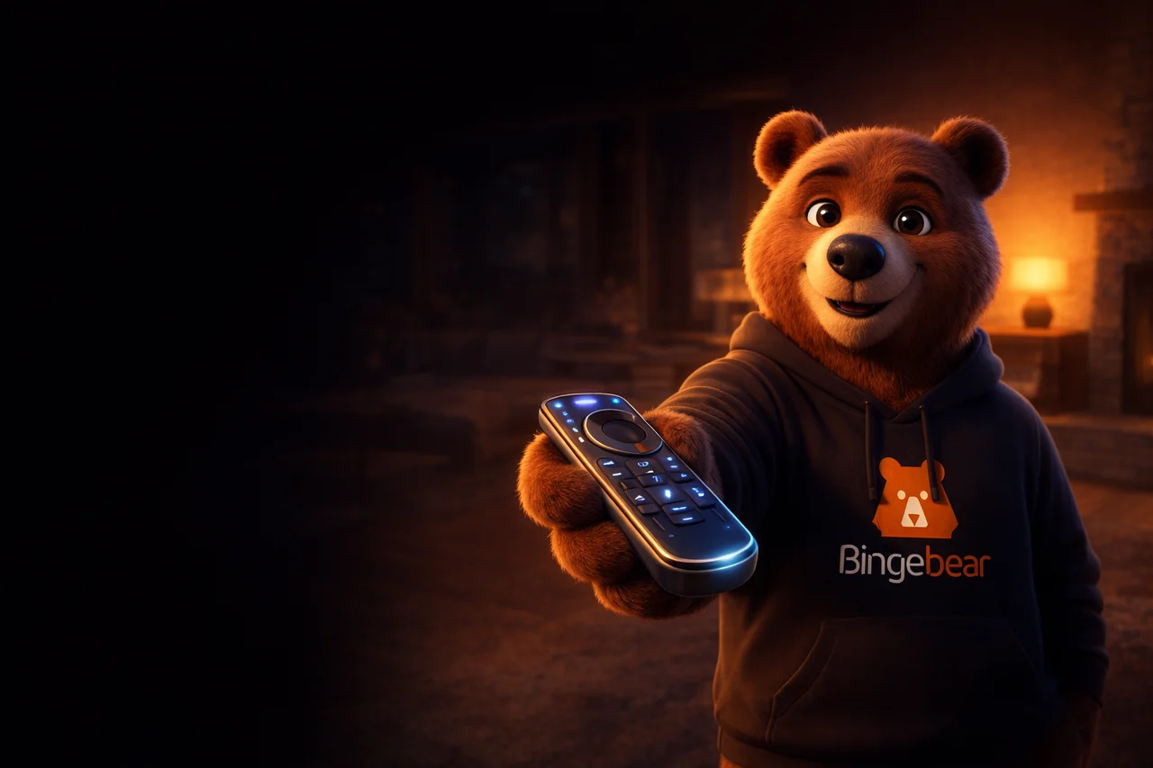 BingeBear customers watching live TV