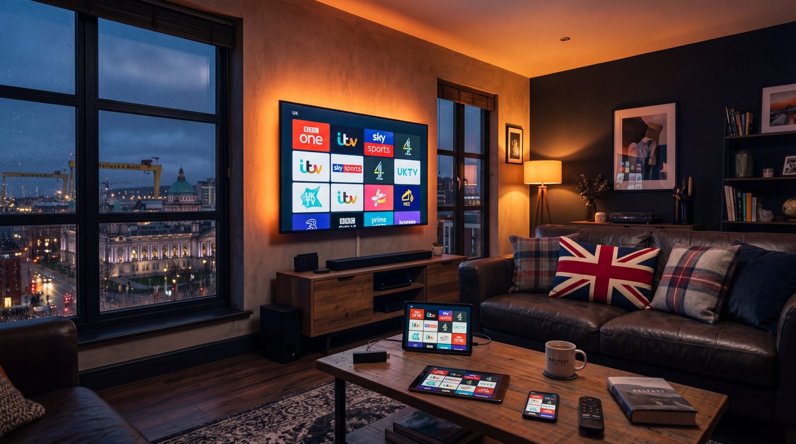 IPTV service Belfast Northern Ireland UK channels streaming Ireland