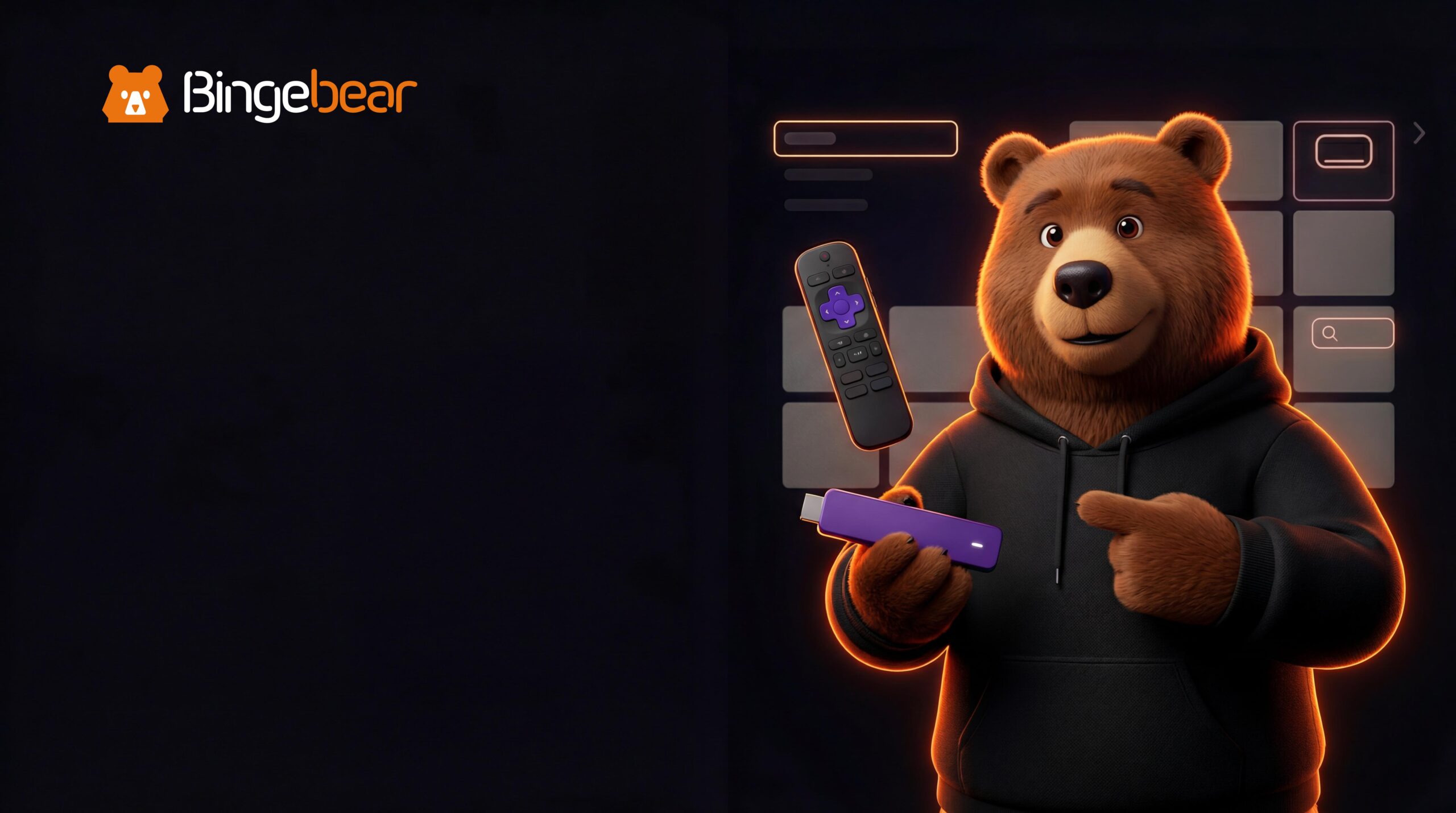 roku iptv ireland Ireland 2026 BingeBear IPTV